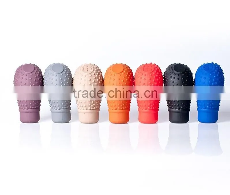 colorful anti slip auto silicone shift knob cover