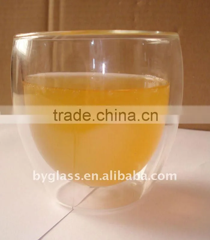 500ml clear borosilicate galss jar with handle