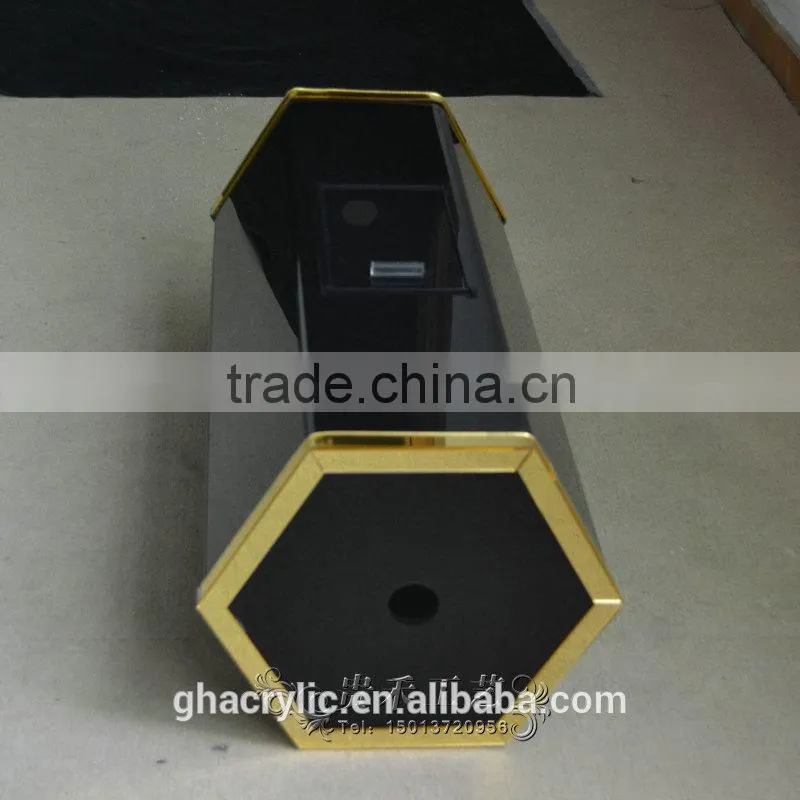 GH-RJ016 Black Acrylic Lottery Box ,modern Acrylic Lottery Box