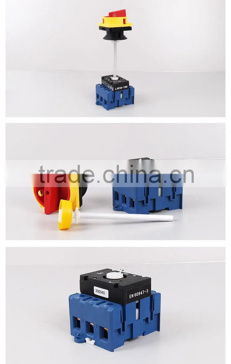 SAIP/SAIPWELL Low Price 100A Universal Electrical Turn Switch