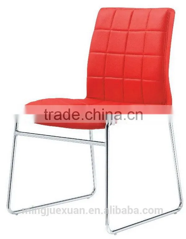 New hot sale grey leather visitor chairs