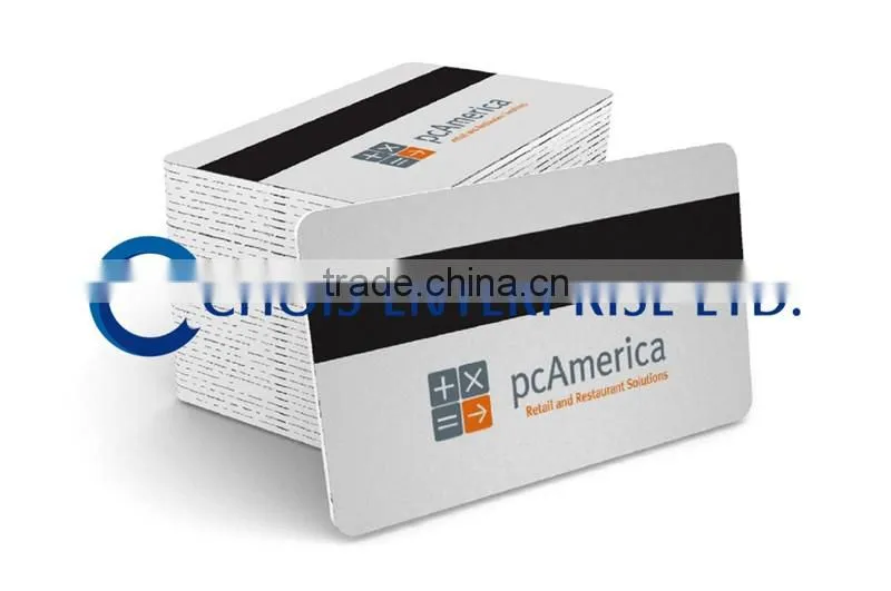 Blank PVC Magnetic Card
