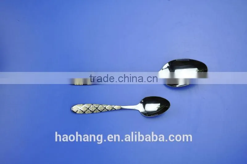 Spoon 2015 new beautiful fashional stainless steel spoon
