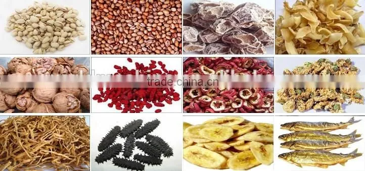 Full stainless stell drying machine for fruits and vegetables