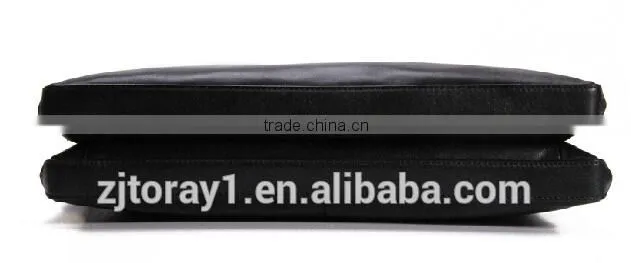 Black Wholesale Leather Briefcase Security Briefcase With Secret Compartment