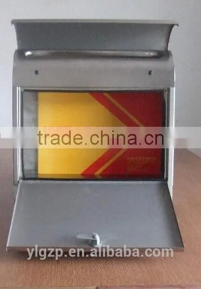 Supply stainless steel box, With Quote Container newspaper holder mailbox