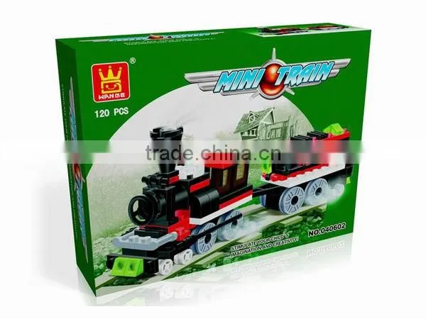 ABS mini Train Block Set