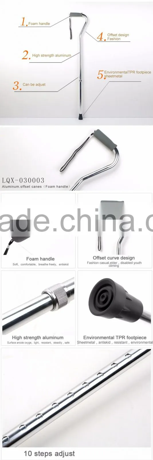 Wholesale smart cane outdoor walking cane in China