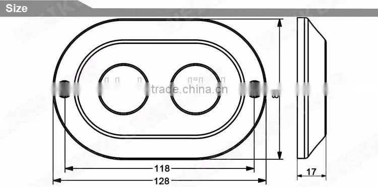 wholesale ip68 316l stainless steel 12v 120w led yacht underwater light submersible led deck light