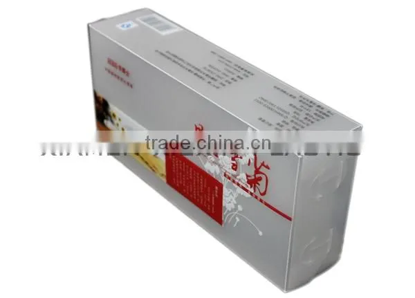 custom made pp clear cereal box packaging