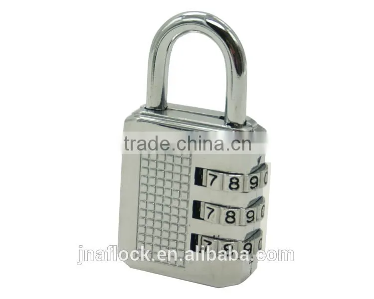 JN6022 3 Digit Changeable Combination Pad Lock