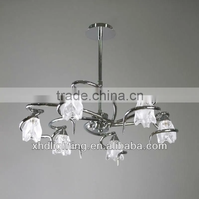 2013 transparent glass wall lamp design for bedroom/hotel