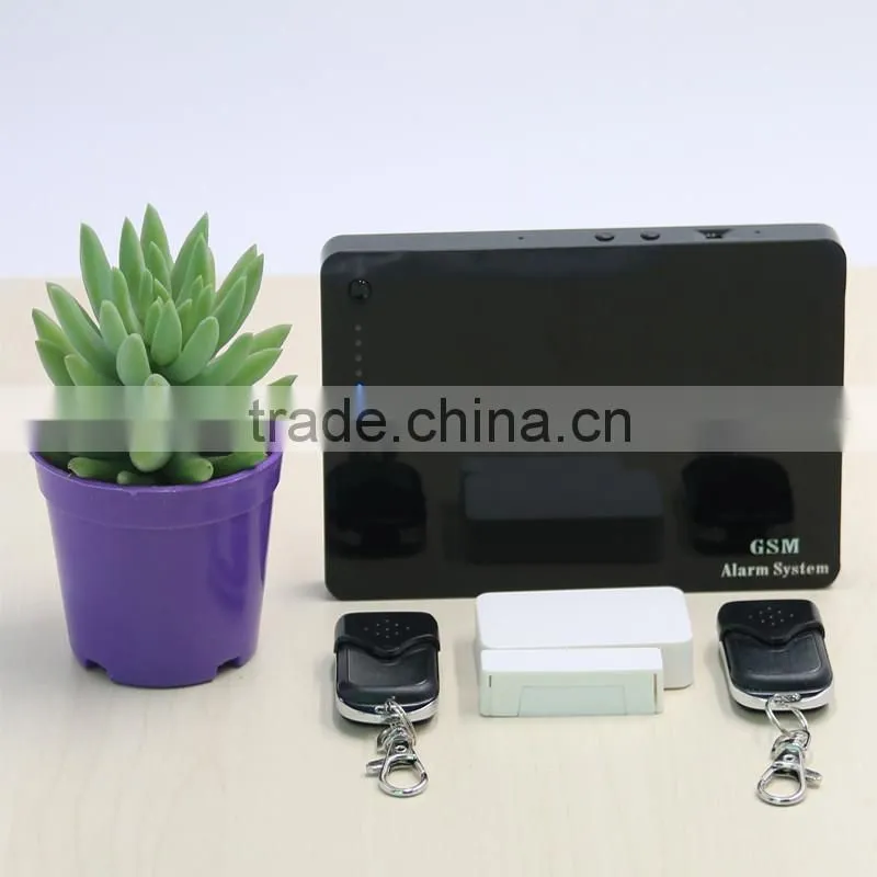 Wireless gsm smart home system and appliance control with 5 zones wireless socker