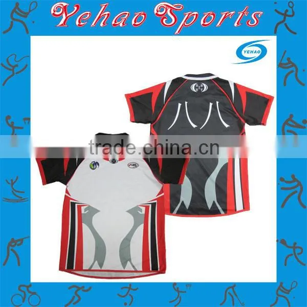 create you own design full sublimation rugby shirts