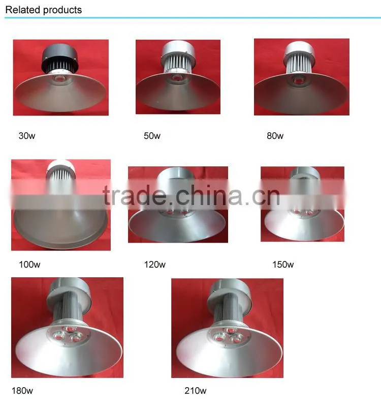 50w high lumens led industrial high bay projectors indoor and outdoor with high quality