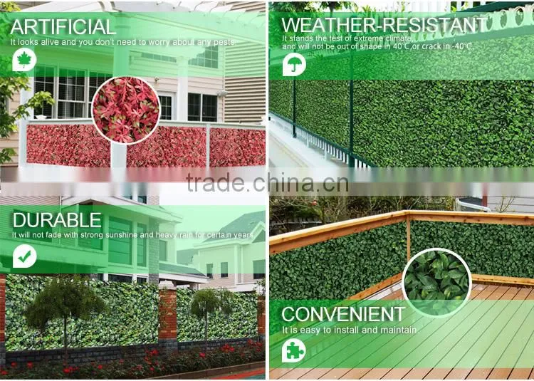 SUNWING artificial vertical garden plant fence panels