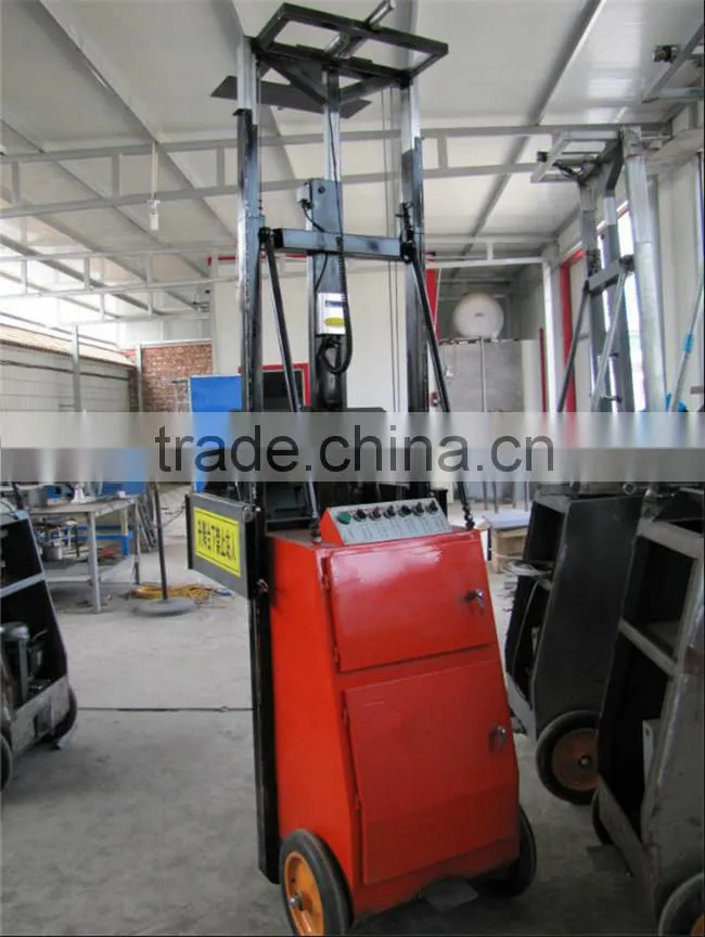 Automatic exterior wall plastering machine/rendering machine/wall screeding machine