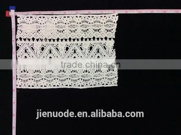 High Quality Wholesale Custom Eco-Friendly Water Soluble Chemical Lace Trim