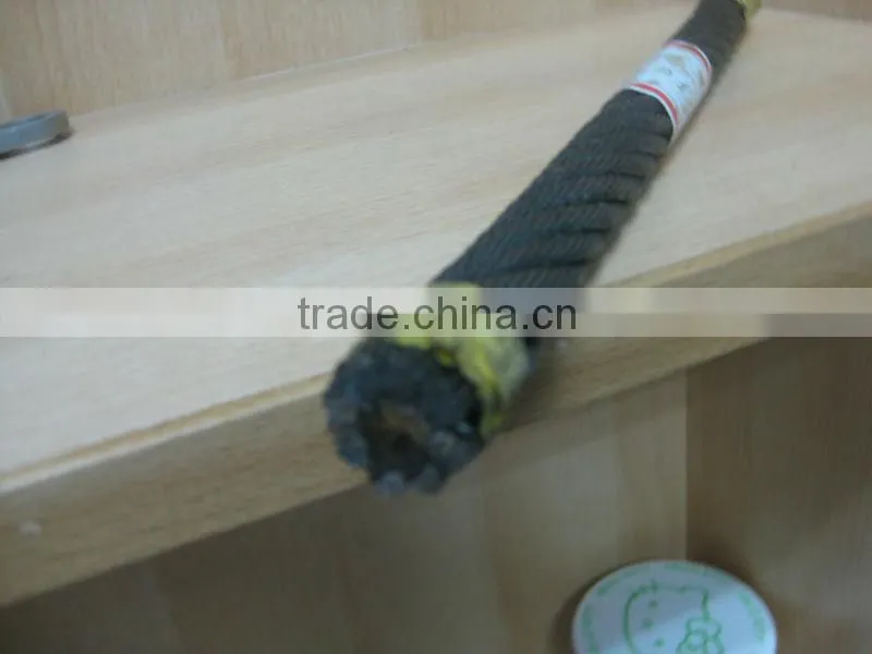3mm 304 PVC Coated Stainless steel wire rope / steel cable