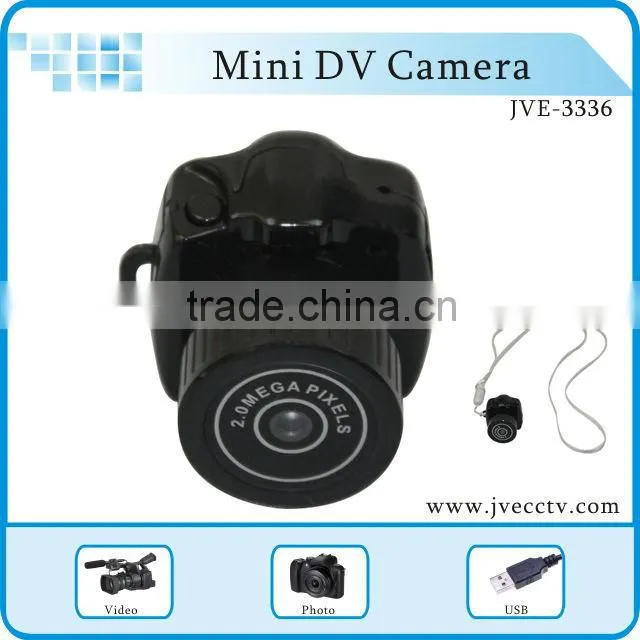 Smallest Digital DV Recorder Mini DVR Video Camera hot seller camcorder Max32GB JVE3336