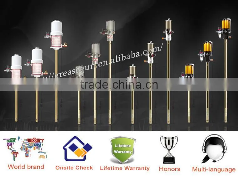 Different Types Of Oil Pump For Grease Guns, 10-14L/Min Grease Output