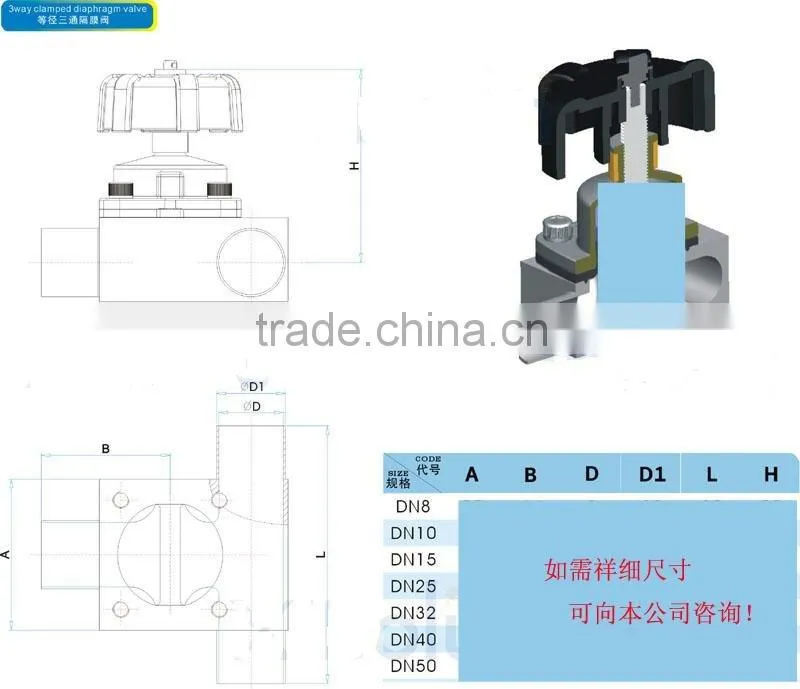Diaphragm valve
