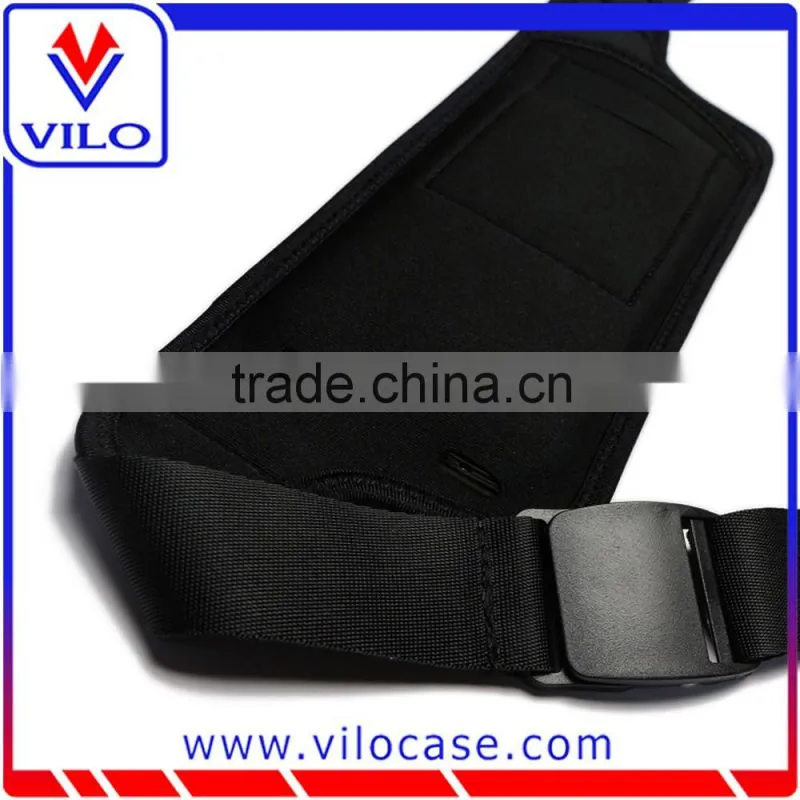 one pockets running Belt with Clear PVC Window waist bag