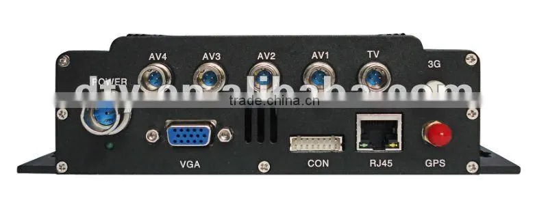 4 channels H.264 full D1 Hisilicon 3515 based mobile dvr with GPS, Wi-Fi option