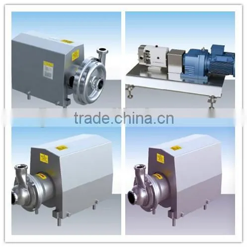 Food grade stainless steel centrifugal beverage pump