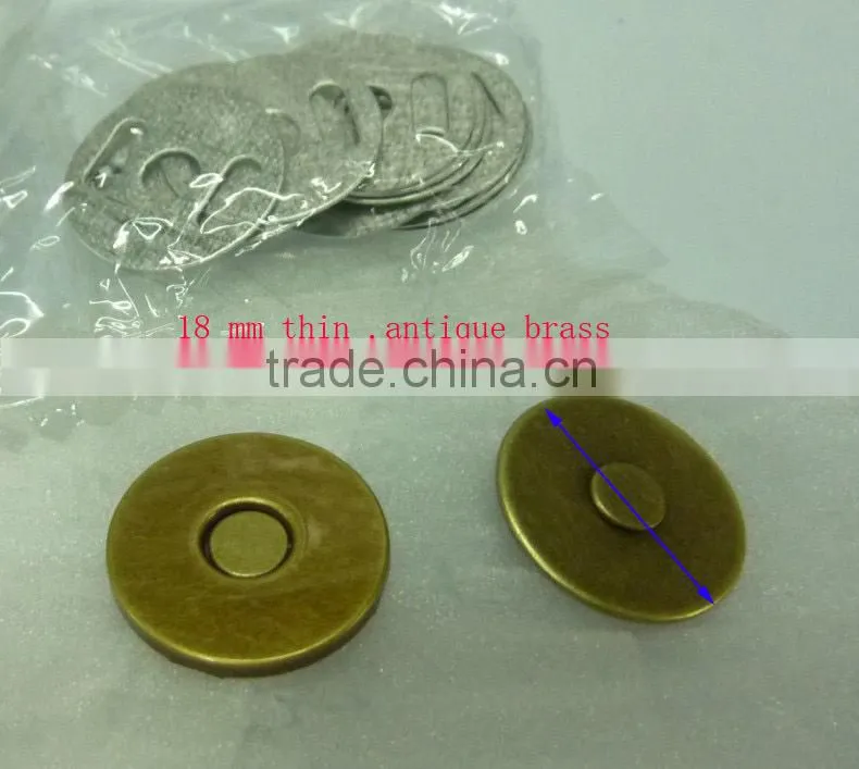 14 mm manget brooch button for purse