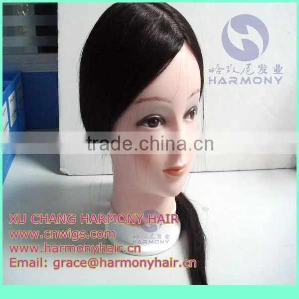 HARMONY STOCK 100% human hair hair styling heads for practice
