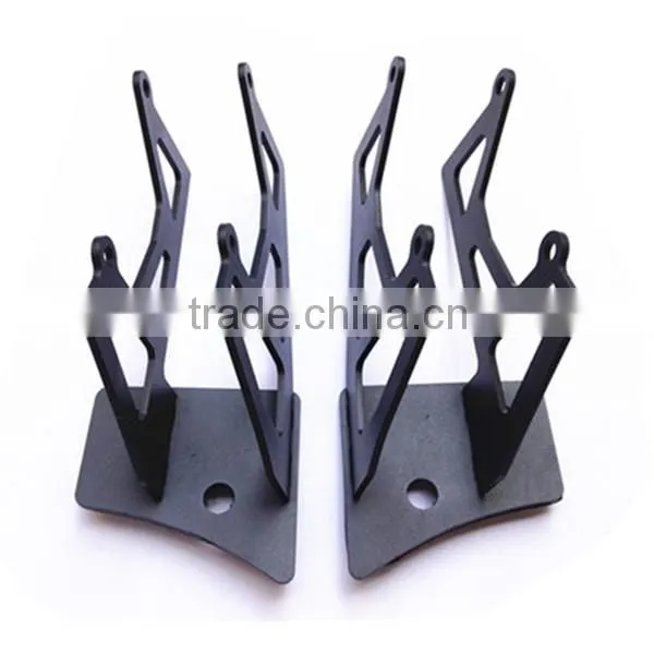 2015 led light bar brackets offroad work light bar mount bracket for flood light