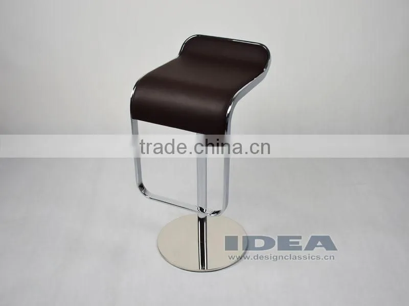 Replica LEM Piston Stool - Dark Brown Leather