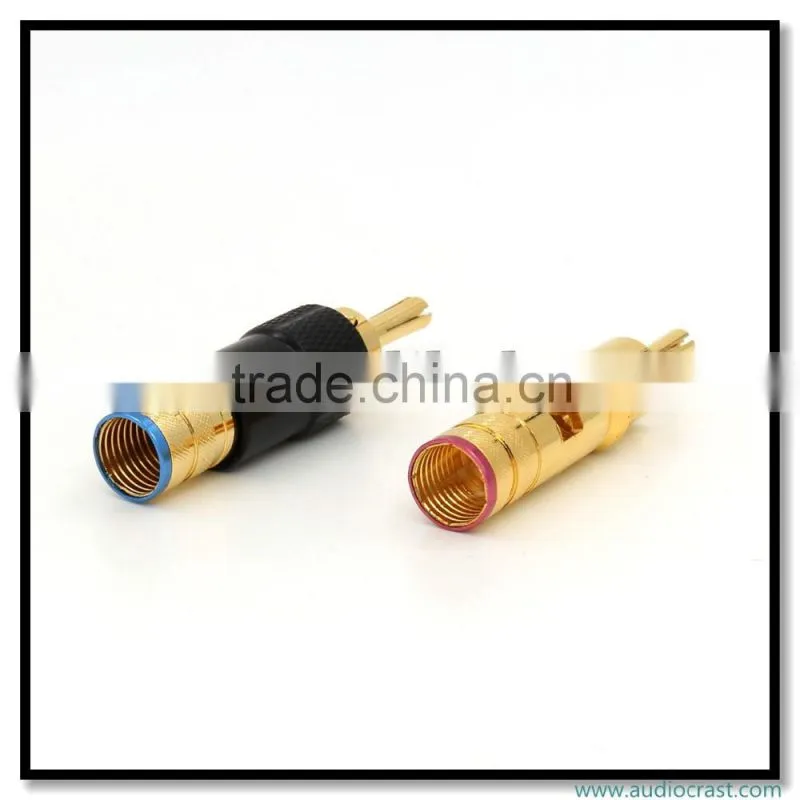 OEM Gold Plated banana plug Speaker Banana terminal