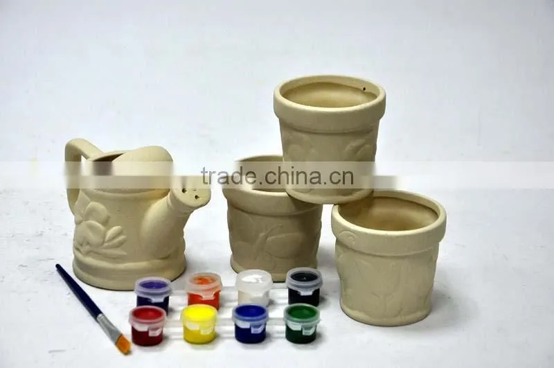 PAINTABLE CHILDREN GARDEN TOOLS TOYS