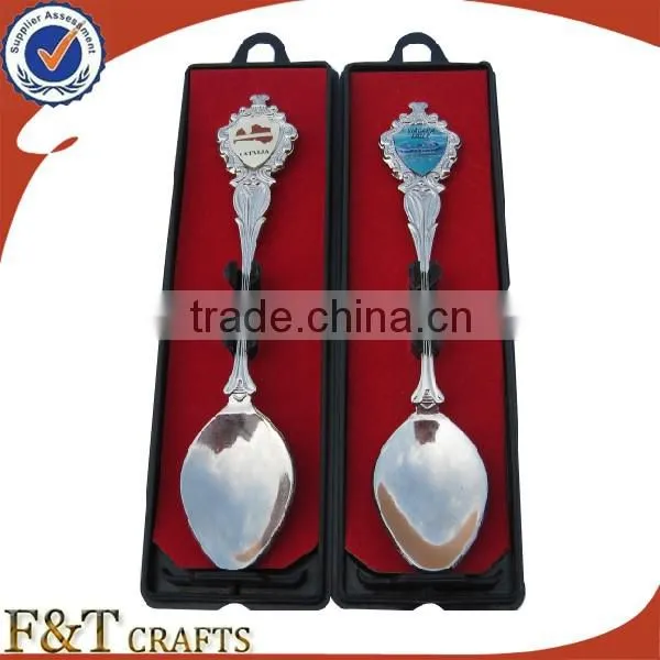 Manufactur plating nickle iron measuring spoon for your own desgin