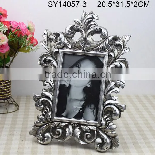 Wall decor polyresin hot sale photo picture frames