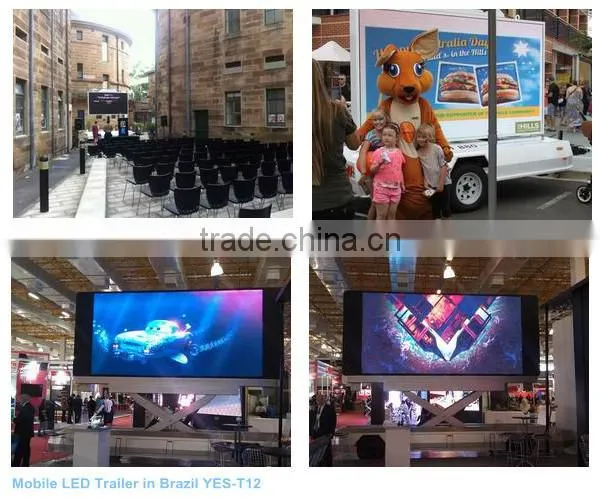 YEESO LED Mobile Stage Truck For Sale, Mobile Stage Truck for Roadshow, Mobile Stage Truck