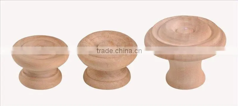 Hot Sale Retro Door Wooden Knobs