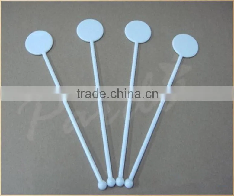 Dink sponser promo plastic stirrers cocktail swizzle sticks