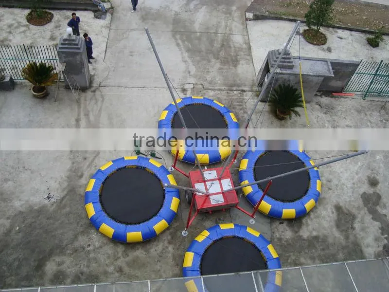 Attractive considerate kids indoor trampoline with CE proved