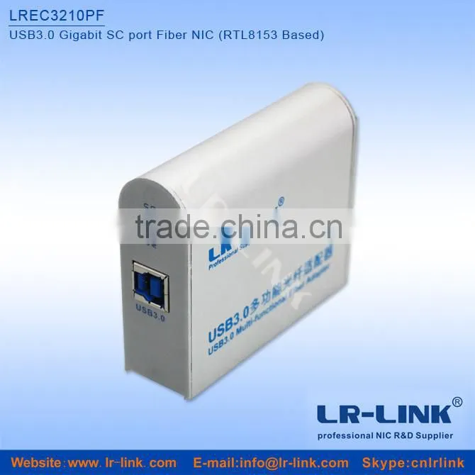 LREC3210PF USB3.0 Gigabit Fiber NIC 1Gbps SC Connector Combine