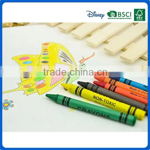 Customization boxes of sale pencil crayons set for kids with cheap price
