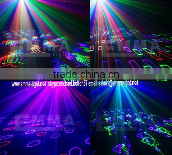 Mini Stage Lighting Outdoor Red Green blue Laser light Waterproof Trees Christmas Decorative Garden Yard Lighting