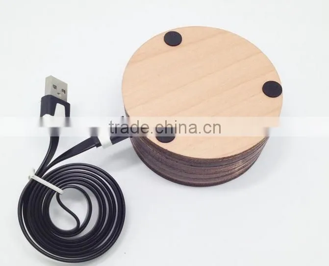 High Quality 3D Night Light Display Stand,Led Lamp Night Light