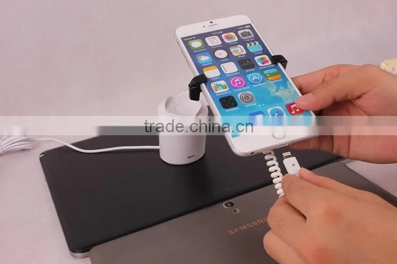 High sensitive popular security stand with grippers for mobile phone