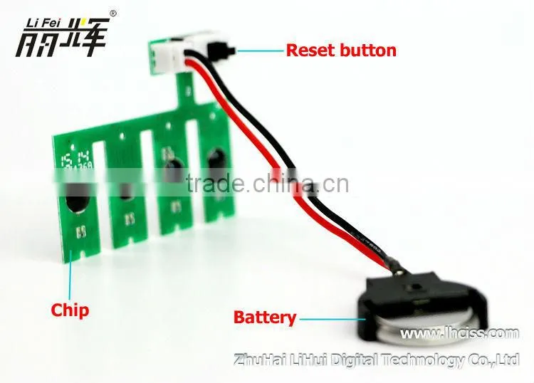 4 color CISS reset chips for Epson XP-101/XP-201/XP-204/XP-401/XP-211/XP-214/WorkForce WF-2532 printer