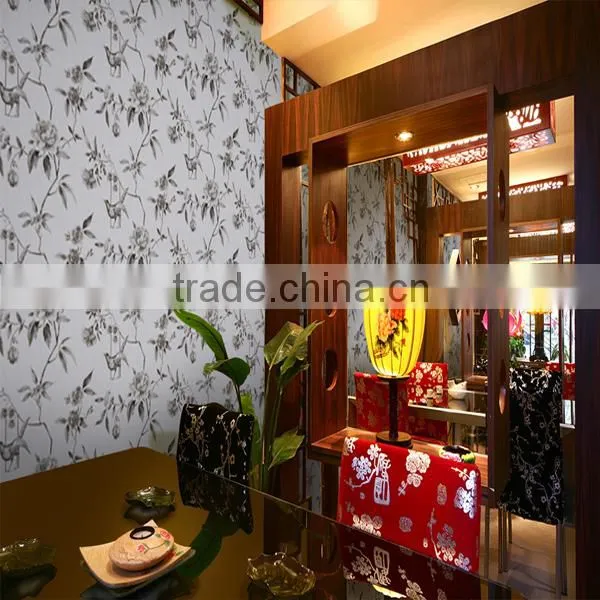 beautiful italian damask 3d kitty wallpaper wall