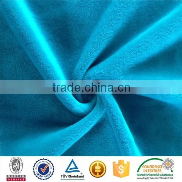 Customized 92 polyester 8 spandex fabric for garment