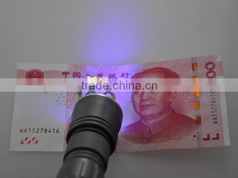 Purple Light 21 LED 395nm UV LED Flashlight for Money Detect Wholesale